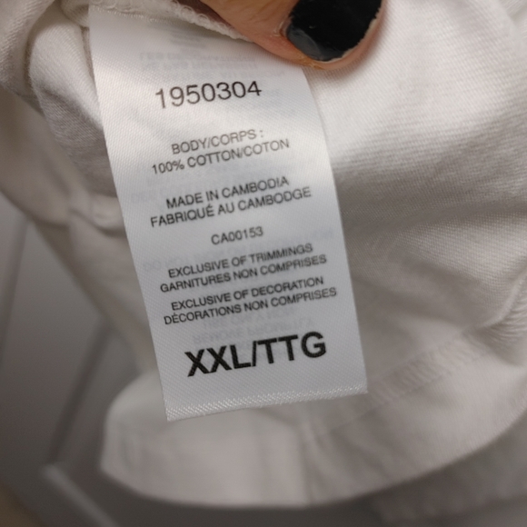 Champion white T-shirt xxl - Picture 4 of 4